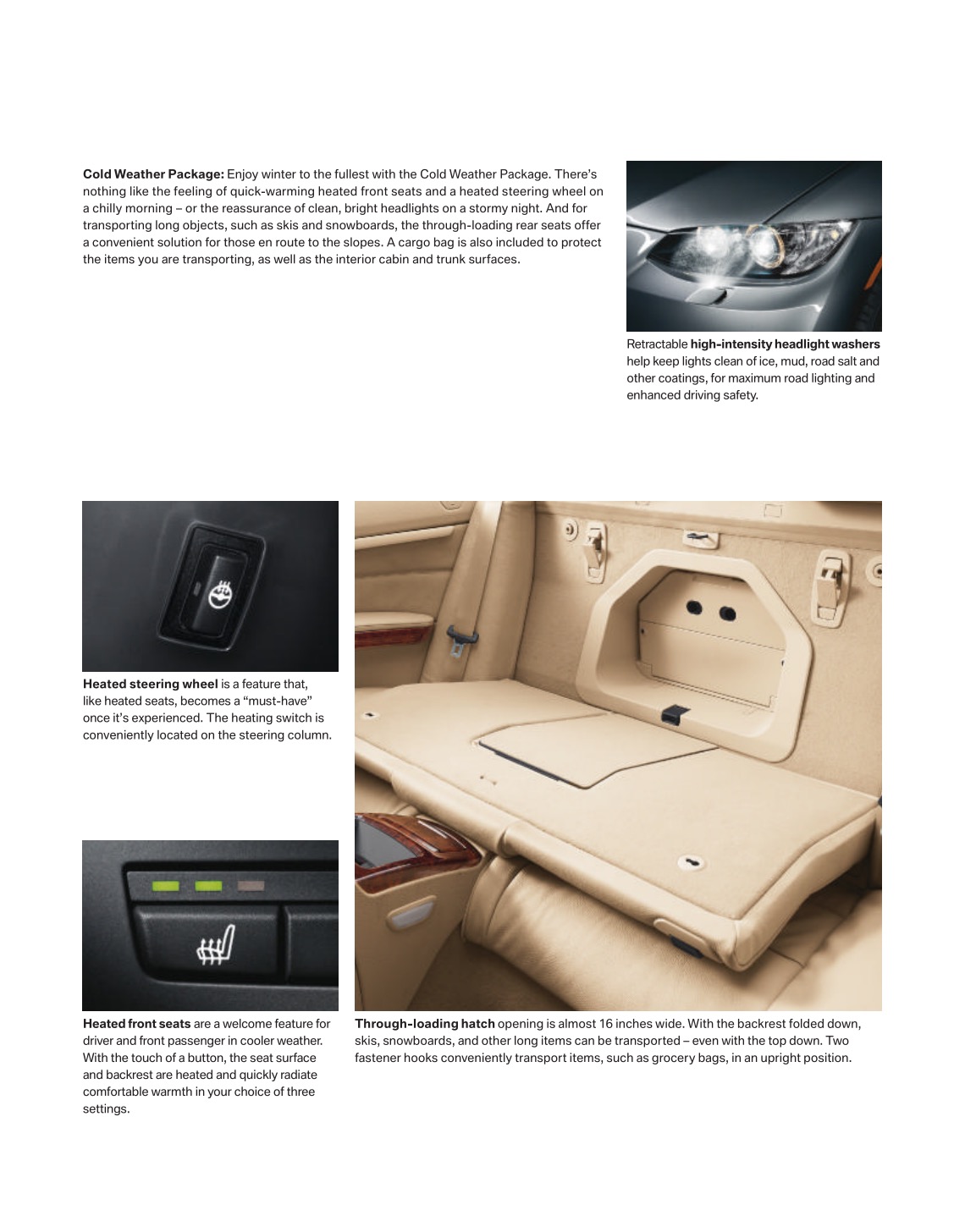 2009 BMW 3-Series Convertible Brochure Page 5